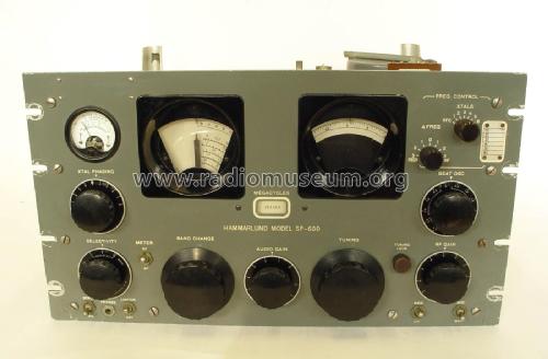 Super-Pro 600 SP-600-JX-26; Hammarlund Mfg. Co. (ID = 2848859) Commercial Re