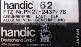 Handic 62; Handic; Düsseldorf (ID = 575284) Ciudadana
