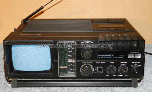 VHF-UHF TV/AM-FM-SW/ Cassette Recorder 531-2; Hanimex USA Inc.; (ID = 2753852) TV-Radio