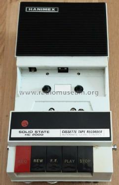 Cassette Tape Recorder HC-2000; Hanimex Pty, Ltd.; (ID = 2743701) Sonido-V