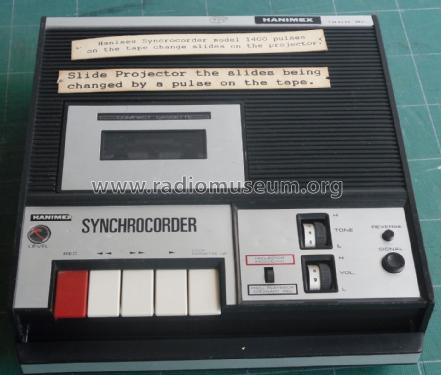 Synchrocorder 1400SL; Hanimex Pty, Ltd.; (ID = 2762956) Enrég.-R