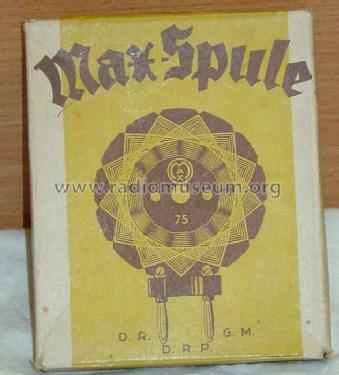 Max Steckspule ; Hansen Max, Radio- (ID = 158528) Radio part