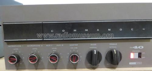 Commander CA-40; Harman Kardon; New (ID = 1819482) Ampl/Mixer