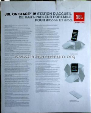 JBL On Stage IV; Harman Kardon; New (ID = 2547315) Speaker-P