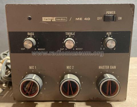 PA Amplifier ME40; Harman Kardon; New (ID = 2730895) Ampl/Mixer