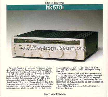 harman kardon 570i receiver