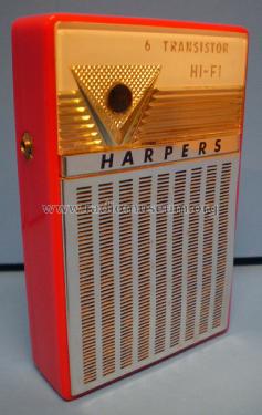 6 Transistor Hi-Fi ; Harpers (ID = 1212999) Radio