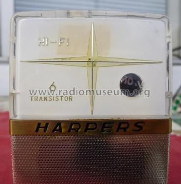 Hi-Fi 6 Transistor RZA-210 Ch= P65; Harpers (ID = 1713019) Radio