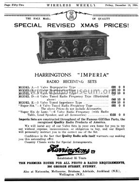 Imperia ; Harringtons Ltd; (ID = 2414654) Radio