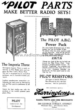 Imperia Three ; Harringtons Ltd; (ID = 2414645) Radio