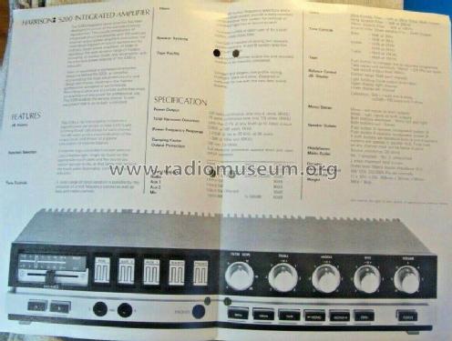 Integrated Amplifier S200; Harrison Chapman LTD (ID = 2624991) Ampl/Mixer