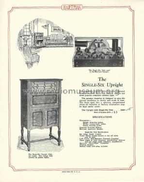 1926 Single-Six Catalog ; Hartman Electrical (ID = 2368778) Paper