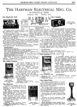 Single-Six Sharitan ; Hartman Electrical (ID = 1303766) Radio