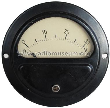 Drehspul-Voltmeter, Aufbau, Einbau Hkkv, Hukkv; Hartmann & Braun AG; (ID = 3110831) Equipment