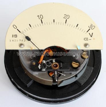 Drehspul-Voltmeter, Aufbau, Einbau Hkkv, Hukkv; Hartmann & Braun AG; (ID = 3110833) Equipment