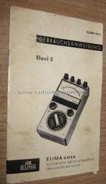 Elavi 5; Hartmann & Braun AG; (ID = 2336970) Equipment