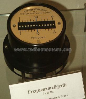 Frequenzmesser QkI 13 ; Hartmann & Braun AG; (ID = 1294374) Equipment