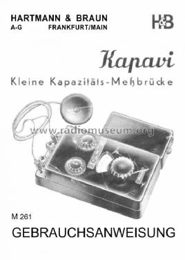 Kapavi ; Hartmann & Braun AG; (ID = 308086) Equipment