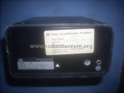 Digital-Multimeter T2201; Hartmann & Braun AG; (ID = 2621218) Equipment