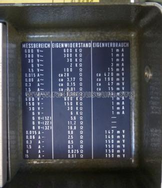 Multimeter IRU ; Hartmann & Braun AG; (ID = 1463449) Equipment