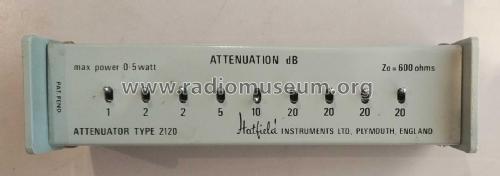 Switched Attenuator 2120; Hatfield Instruments (ID = 2962246) Equipment