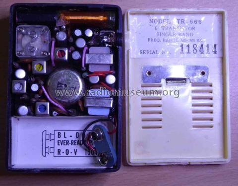 H & G 6 Transistor TR-666; Headquarters & (ID = 2717699) Radio