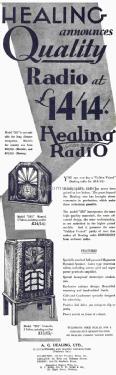 201; Healing, A.G., Ltd.; (ID = 2766340) Radio