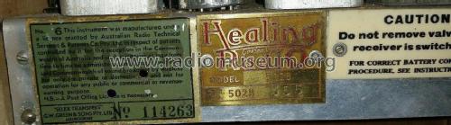 502B; Healing, A.G., Ltd.; (ID = 2006532) Radio