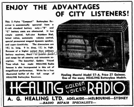 57A; Healing, A.G., Ltd.; (ID = 2731106) Radio