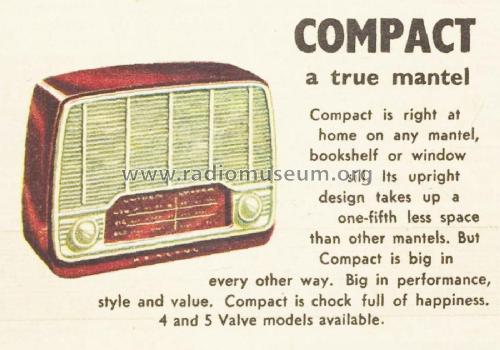 Compact 505E; Healing, A.G., Ltd.; (ID = 3102120) Radio