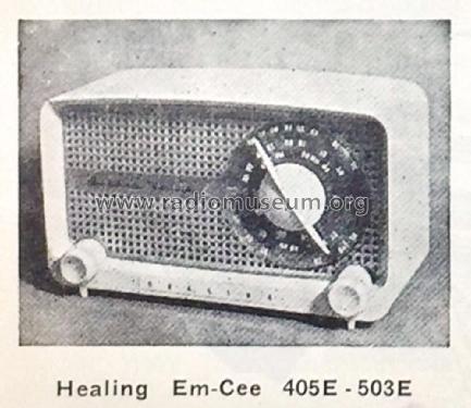 Em-Cee 405E; Healing, A.G., Ltd.; (ID = 3102318) Radio