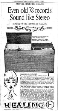 Golden Voice Floating Sound 925FSG; Healing, A.G., Ltd.; (ID = 2631939) Radio
