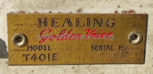 Golden Voice T401E; Healing, A.G., Ltd.; (ID = 2264563) Radio