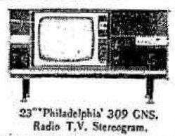 Philadelphia 705-23FS Ch= 705; Healing, A.G., Ltd.; (ID = 2431811) Fernseh-R