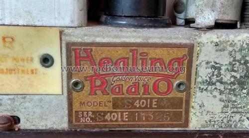 S401E; Healing, A.G., Ltd.; (ID = 2508404) Radio