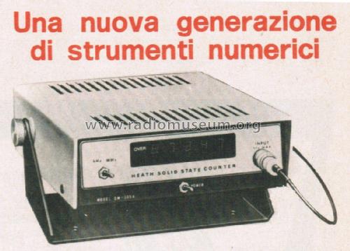 Frequency Counter SM 105; Heath Schlumberger (ID = 2778700) Equipment