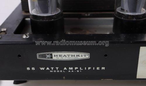 55 Watt Amplifier AA-91 Ampl/Mixer Heathkit Brand, Heath Co.; Benton ...