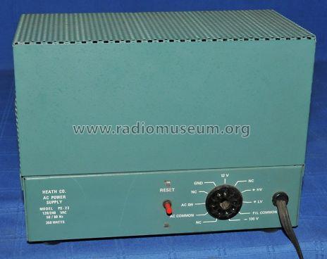 AC Power Supply PS-23; Heathkit Brand, (ID = 974920) Power-S