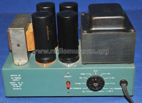 AC Power Supply PS-23; Heathkit Brand, (ID = 974921) Fuente-Al