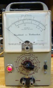 AC Voltmeter AV-2; Heathkit Brand, (ID = 1939168) Equipment