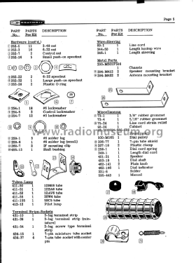 AM Table Radio GR-10; Heathkit Brand, (ID = 2072943) Radio