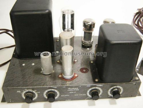 Amplifier A-9; Heathkit Brand, (ID = 2628595) Ampl/Mixer