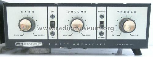 Amplifier AA-191E; Heathkit Brand, (ID = 2627725) Ampl/Mixer