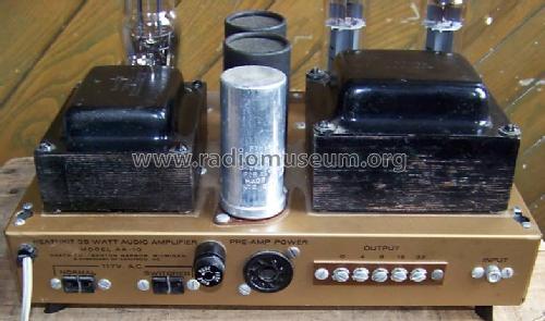 Mono Power Amplifier AA-10; Heathkit Brand, (ID = 465610) Ampl/Mixer