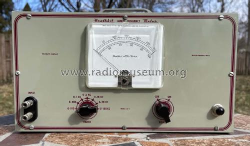 Audio Frequency Meter AF-1; Heathkit Brand, (ID = 3122479) Equipment