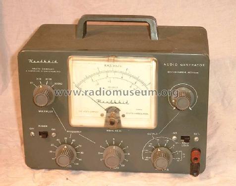 Audio Generator - Dekaden-R/C-Generator AG-9A; Heathkit Brand, (ID = 117607) Equipment