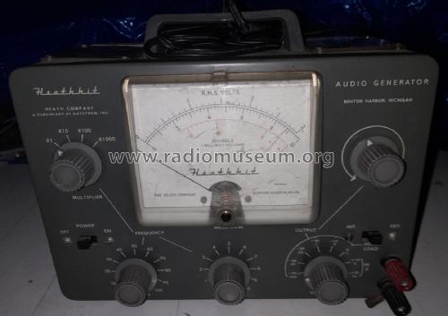 Audio Generator - Dekaden-R/C-Generator AG-9A; Heathkit Brand, (ID = 2830553) Equipment