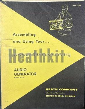 Audio Generator - Dekaden-R/C-Generator AG-9A; Heathkit Brand, (ID = 3109667) Equipment