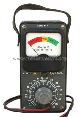 Battery Tester BT-1; Heathkit Brand, (ID = 758892) Equipment