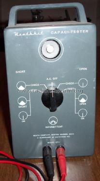 Capaci-Tester CT-1; Heathkit Brand, (ID = 1603582) Equipment